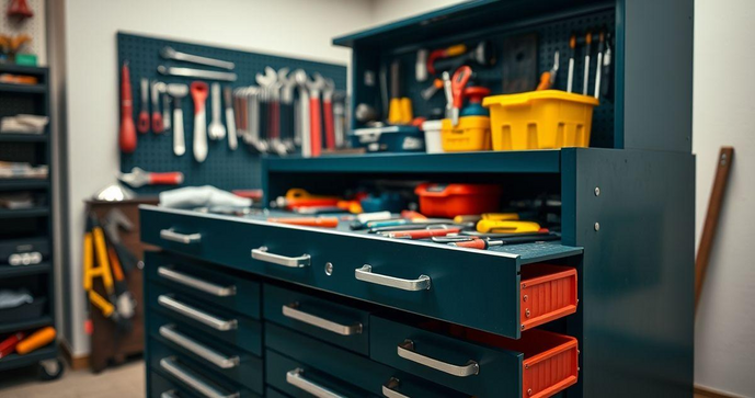 Gaveteiro Ferramentas: Como Escolher o Ideal para Organizar Seu Espaço de Trabalho