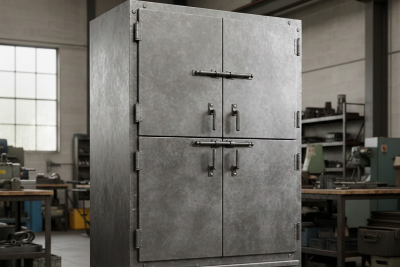 Fortalezas Inabaláveis: O Poder do Armário Industrial de Aço