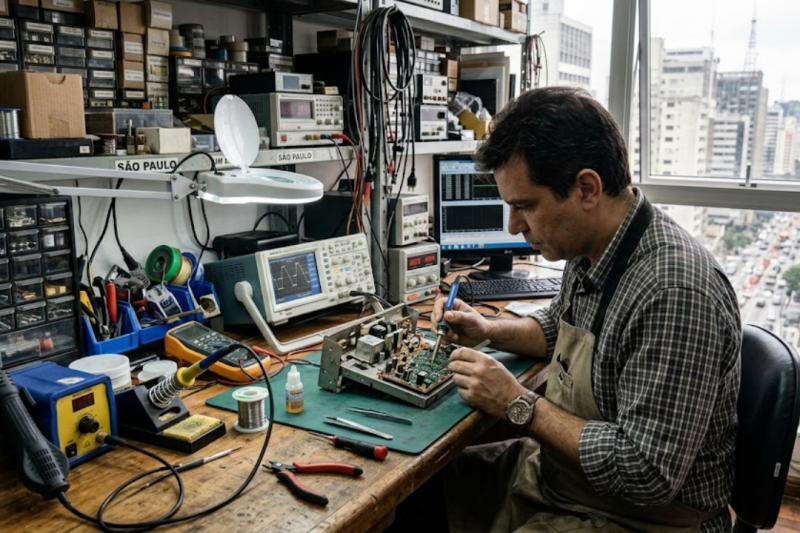 Guia Definitivo para Montar sua Bancada de Oficina Eletrônica em São Paulo