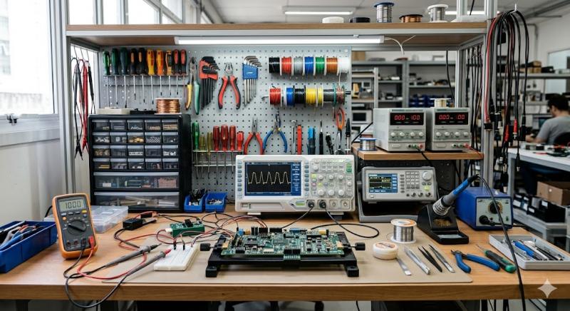 Bancada Eletrônica Completa: Guia Prático para Montagem e Uso